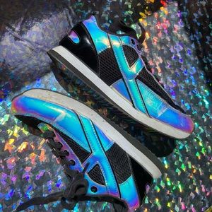 YRU iridescent sneakers